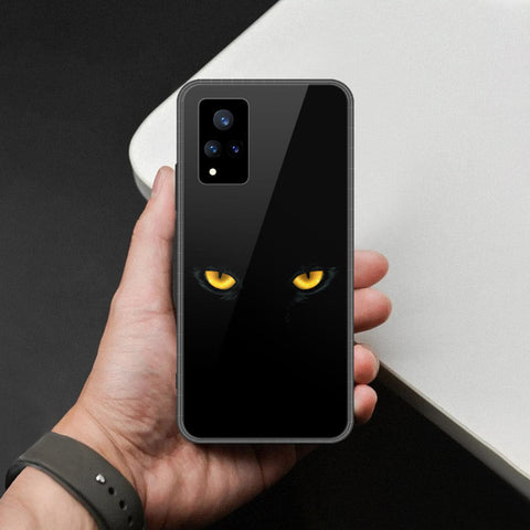 Vivo V21 Cover - Brave Series - HQ Ultra Shine Premium Infinity Glass Soft Silicon Borders Case