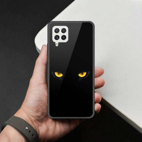 Samsung Galaxy M22 Cover - Brave Series - HQ Ultra Shine Premium Infinity Glass Soft Silicon Borders Case