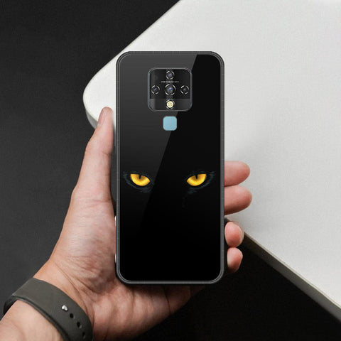 Tecno Camon 16 Cover - Brave Series - HQ Ultra Shine Premium Infinity Glass Soft Silicon Borders Case