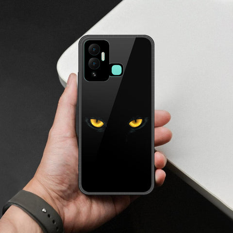 Infinix Hot 12i Cover - Brave Series - HQ Ultra Shine Premium Infinity Glass Soft Silicon Borders Case