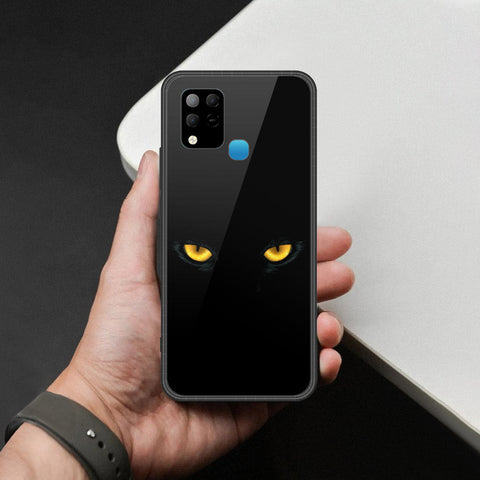 Infinix Hot 10s Cover - Brave Series - HQ Ultra Shine Premium Infinity Glass Soft Silicon Borders Case