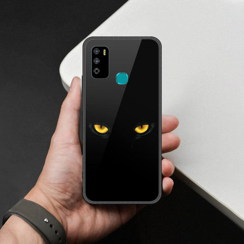 Infinix Hot 9 Play Cover - Brave Series - HQ Ultra Shine Premium Infinity Glass Soft Silicon Borders Case