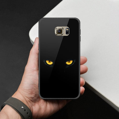 Samsung Galaxy S6 Cover - Brave Series - HQ Ultra Shine Premium Infinity Glass Soft Silicon Borders Case