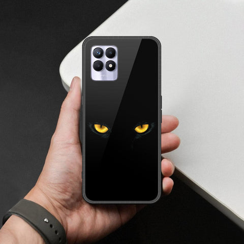 Realme 8i Cover - Brave Series - HQ Ultra Shine Premium Infinity Glass Soft Silicon Borders Case