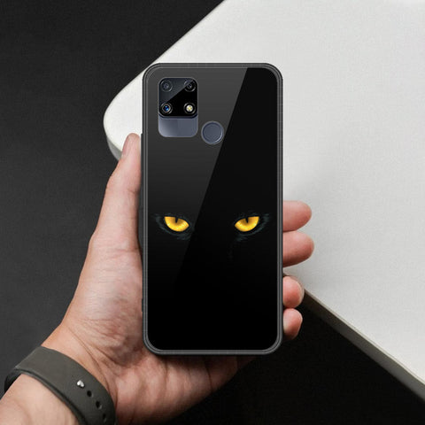 Realme Narzo 20 Cover - Brave Series - HQ Ultra Shine Premium Infinity Glass Soft Silicon Borders Case