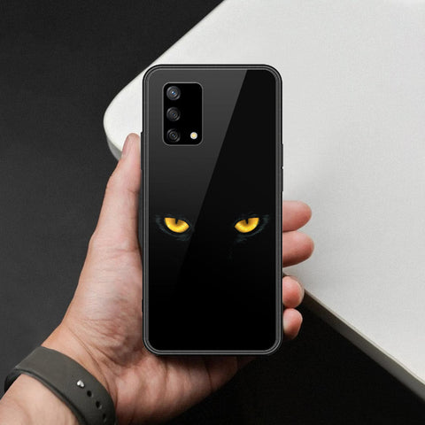 Oppo A74 Cover - Brave Series - HQ Ultra Shine Premium Infinity Glass Soft Silicon Borders Case