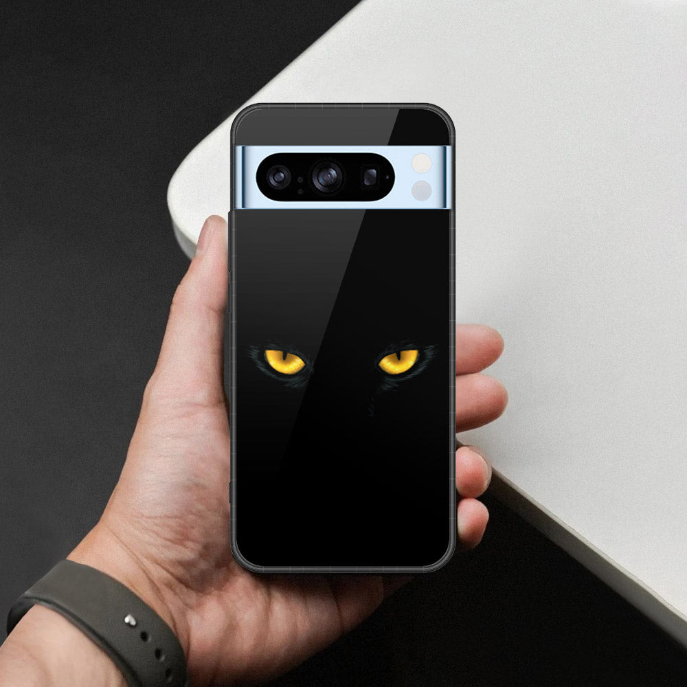 Google Pixel 8 Pro Cover - Brave Series - HQ Ultra Shine Premium Infinity Glass Soft Silicon Borders Case (Fast Delivery)(AH)