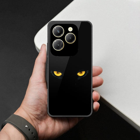 Infinix Hot 40 Pro Cover - Brave Series - HQ Ultra Shine Premium Infinity Glass Soft Silicon Borders Case