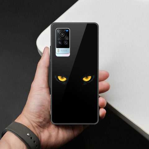 Vivo X60 Cover - Brave Series - HQ Ultra Shine Premium Infinity Glass Soft Silicon Borders Case