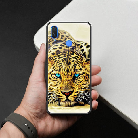 Huawei Enjoy 9 Plus Cover - Brave Series - HQ Ultra Shine Premium Infinity Glass Soft Silicon Borders Case