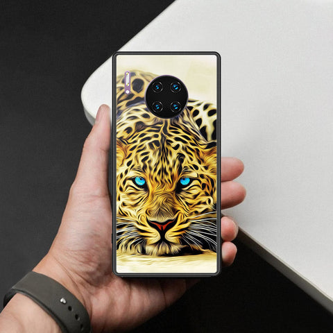 Huawei Mate 30 Pro Cover - Brave Series - HQ Ultra Shine Premium Infinity Glass Soft Silicon Borders Case