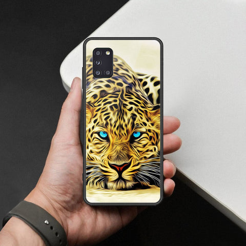Samsung Galaxy A31 Cover - Brave Series - HQ Ultra Shine Premium Infinity Glass Soft Silicon Borders Case
