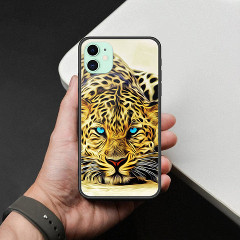 iPhone 11 - Brave Series - HQ Ultra Shine Premium Infinity Glass Soft Silicon Borders Case