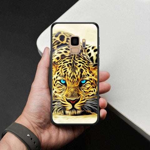 Samsung Galaxy S9 Cover - Brave Series - HQ Ultra Shine Premium Infinity Glass Soft Silicon Borders Case