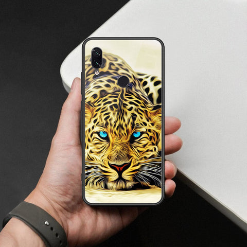 Xiaomi Redmi Note 7 Pro Cover - Brave Series - HQ Ultra Shine Premium Infinity Glass Soft Silicon Borders Case