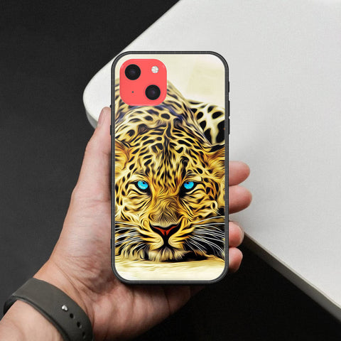 iPhone 13 Mini Cover - Brave Series - HQ Ultra Shine Premium Infinity Glass Soft Silicon Borders Case