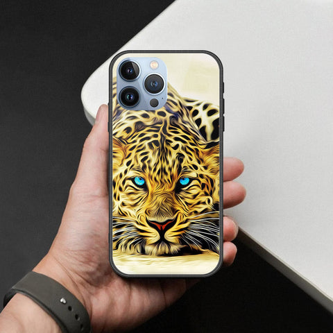 iPhone 13 Pro Max Cover - Brave Series - HQ Ultra Shine Premium Infinity Glass Soft Silicon Borders Case