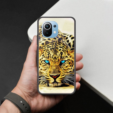 Xiaomi Mi 11 Cover - Brave Series - HQ Ultra Shine Premium Infinity Glass Soft Silicon Borders Case