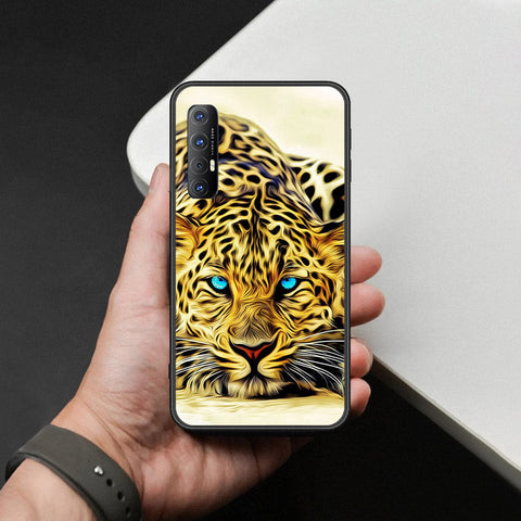 Oppo Reno 3 Pro Cover - Brave Series - HQ Ultra Shine Premium Infinity Glass Soft Silicon Borders Case