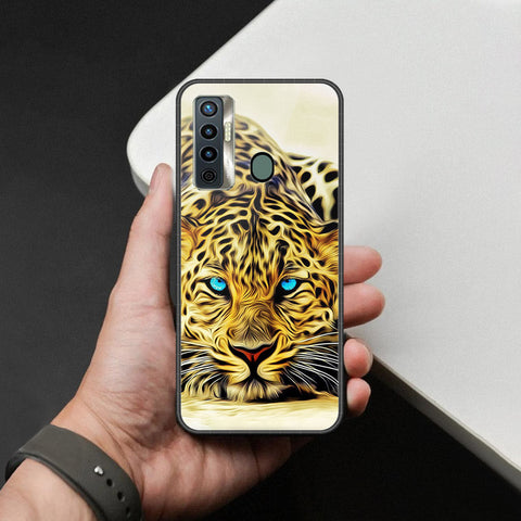 Tecno Camon 17 Cover - Brave Series - HQ Ultra Shine Premium Infinity Glass Soft Silicon Borders Case