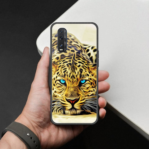 Oppo Find X2 Cover - Brave Series - HQ Ultra Shine Premium Infinity Glass Soft Silicon Borders Case