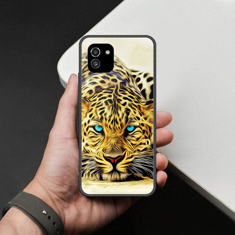 Samsung Galaxy A03 Cover - Brave Series - HQ Ultra Shine Premium Infinity Glass Soft Silicon Borders Case