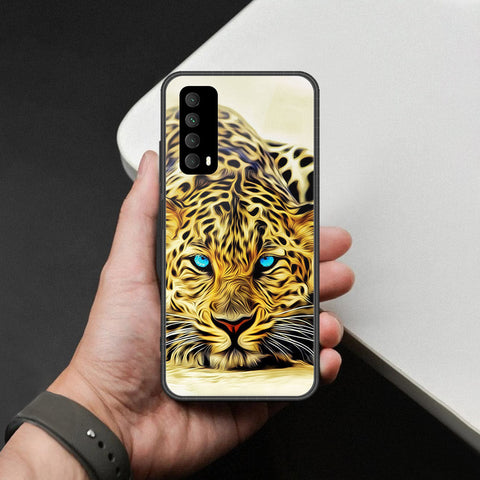 Huawei Y7a Cover - Brave Series - HQ Ultra Shine Premium Infinity Glass Soft Silicon Borders Case