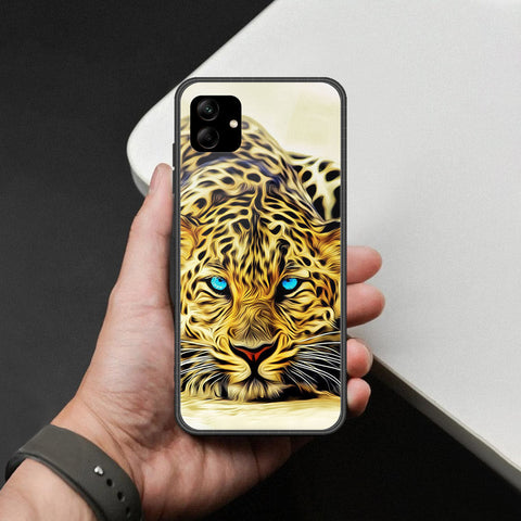 Samsung Galaxy A04e Cover - Brave Series - HQ Ultra Shine Premium Infinity Glass Soft Silicon Borders Case