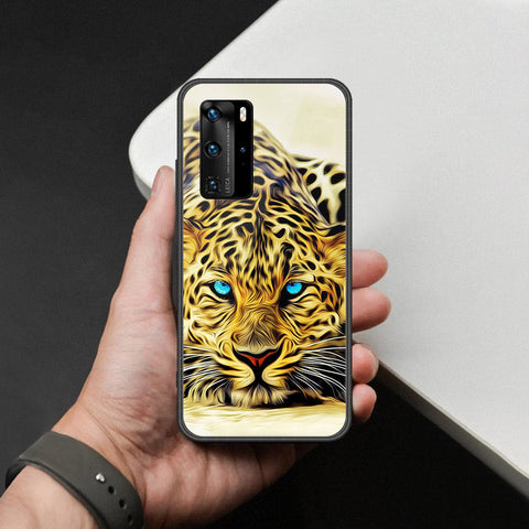 Huawei P40 Pro Cover - Brave Series - HQ Ultra Shine Premium Infinity Glass Soft Silicon Borders Case