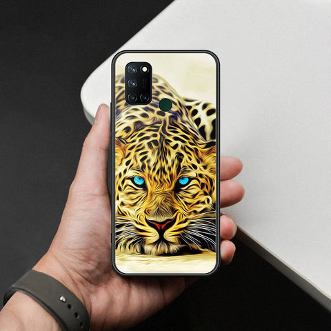 Realme C17 Cover - Brave Series - HQ Ultra Shine Premium Infinity Glass Soft Silicon Borders Case