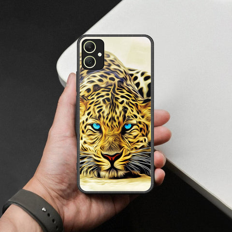 Samsung Galaxy A05 Cover - Brave Series - HQ Ultra Shine Premium Infinity Glass Soft Silicon Borders Case