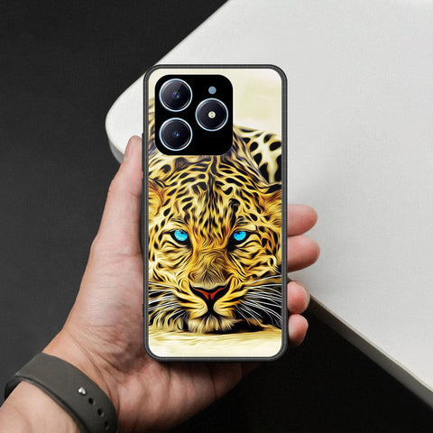 Realme Narzo N61 Cover - Brave Series - HQ Ultra Shine Premium Infinity Glass Soft Silicon Borders Case