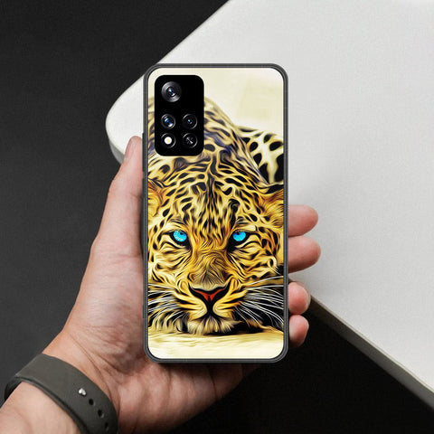 Xiaomi 11i HyperCharge Cover - Brave Series - HQ Ultra Shine Premium Infinity Glass Soft Silicon Borders Case
