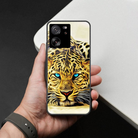 Xiaomi 13T Pro Cover - Brave Series - HQ Ultra Shine Premium Infinity Glass Soft Silicon Borders Case