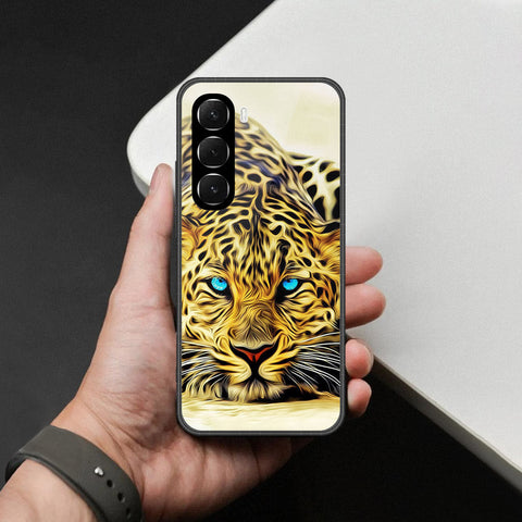 Infinix Hot 60i 4G Cover - Brave Series - HQ Ultra Shine Premium Infinity Glass Soft Silicon Borders Case