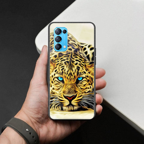 Oppo Reno 5 5G Cover - Brave Series - HQ Ultra Shine Premium Infinity Glass Soft Silicon Borders Case