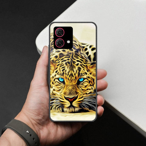 Motorola Moto G84 Cover - Brave Series - HQ Ultra Shine Premium Infinity Glass Soft Silicon Borders Case
