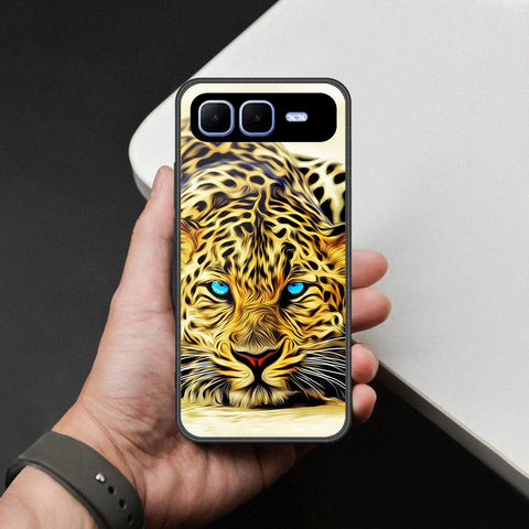 Infinix Smart 10 Plus Cover - Brave Series - HQ Ultra Shine Premium Infinity Glass Soft Silicon Borders Case