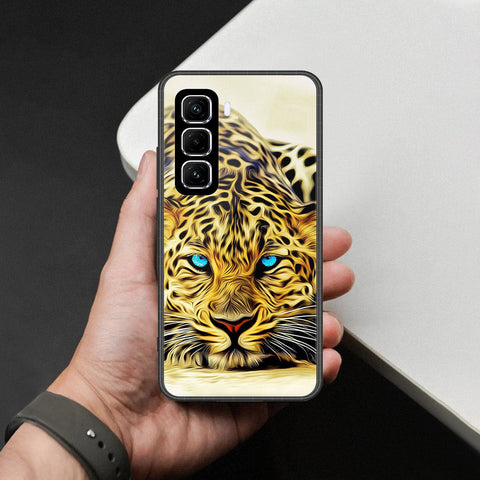 Infinix Hot 50 Pro Plus Cover - Brave Series - HQ Ultra Shine Premium Infinity Glass Soft Silicon Borders Case