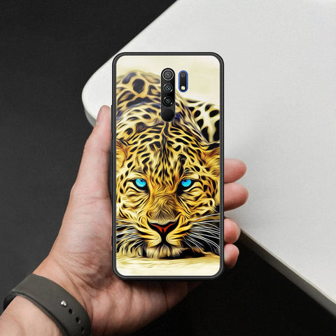 Xiaomi Redmi 9 Cover - Brave Series - HQ Ultra Shine Premium Infinity Glass Soft Silicon Borders Case
