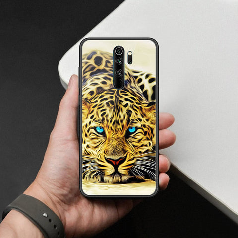 Xiaomi Redmi Note 8 Pro Cover - Brave Series - HQ Ultra Shine Premium Infinity Glass Soft Silicon Borders Case