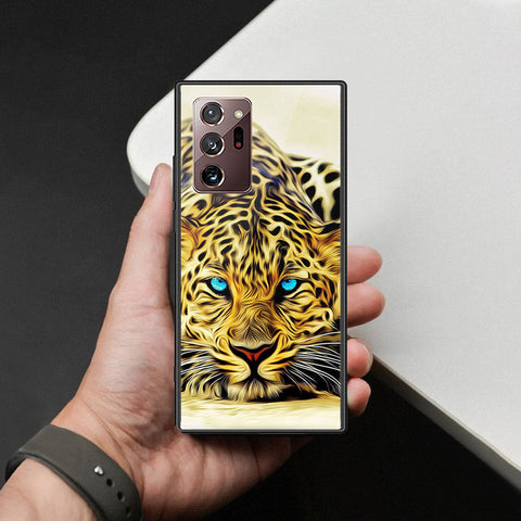 Samsung Galaxy Note 20 Ultra Cover - Brave Series - HQ Ultra Shine Premium Infinity Glass Soft Silicon Borders Case