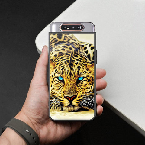 Samsung Galaxy A80 Cover - Brave Series - HQ Ultra Shine Premium Infinity Glass Soft Silicon Borders Case
