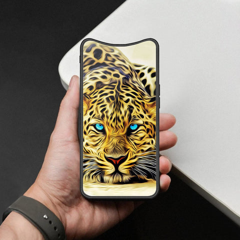 Oppo Find X Cover - Brave Series - HQ Ultra Shine Premium Infinity Glass Soft Silicon Borders Case