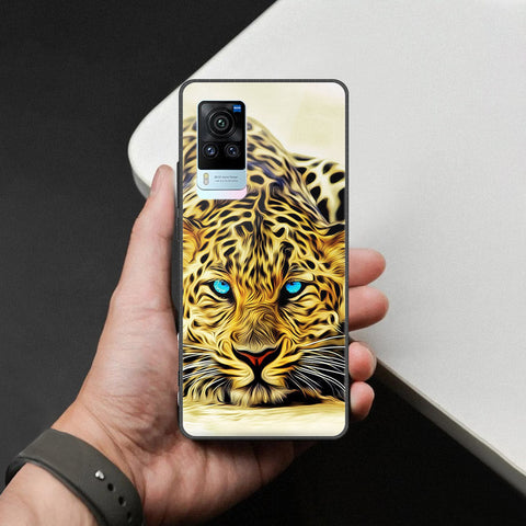 Vivo X60 Cover - Brave Series - HQ Ultra Shine Premium Infinity Glass Soft Silicon Borders Case