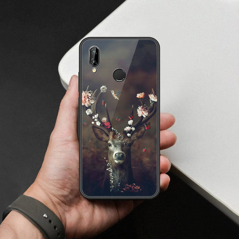 Huawei P20 Lite Cover - Brave Series - HQ Ultra Shine Premium Infinity Glass Soft Silicon Borders Case