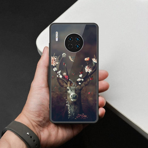 Huawei Mate 30 Cover - Brave Series - HQ Ultra Shine Premium Infinity Glass Soft Silicon Borders Case