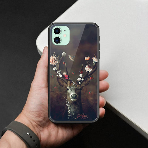 iPhone 11 - Brave Series - HQ Ultra Shine Premium Infinity Glass Soft Silicon Borders Case