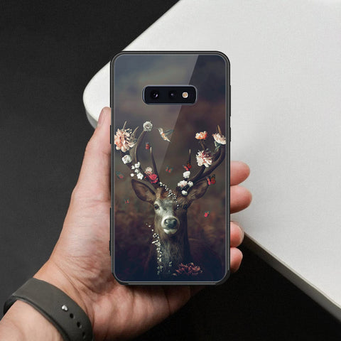 Samsung Galaxy S10e Cover - Brave Series - HQ Ultra Shine Premium Infinity Glass Soft Silicon Borders Case
