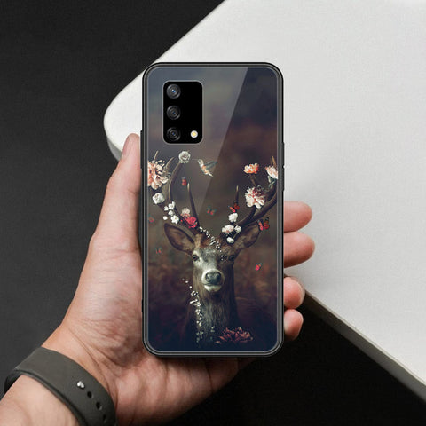 Oppo F19s Cover - Brave Series - HQ Ultra Shine Premium Infinity Glass Soft Silicon Borders Case